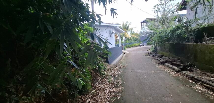 Dijual tanah kebun 500m² zona kuning dekat pantai