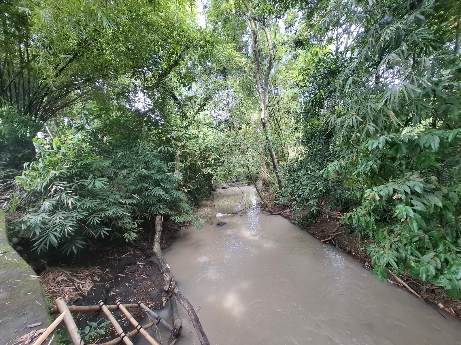 Dijual tanah kebun los sungai dan view sawah dekat dengan pantai