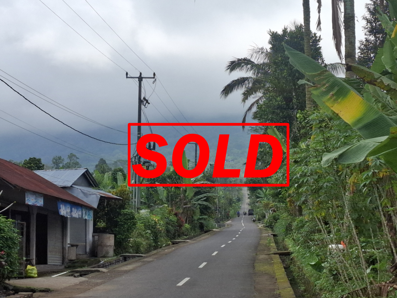 Dijual tanah luasan kecil view gunung watukau