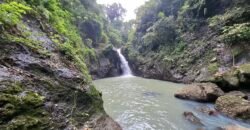 Dijual tanah view air terjun dan los sungai berbatu murah