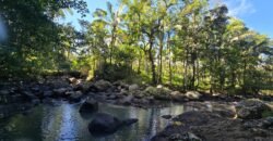Tanah Los Sungai Besar dan View Sawah Berdampingan Dengan Villa