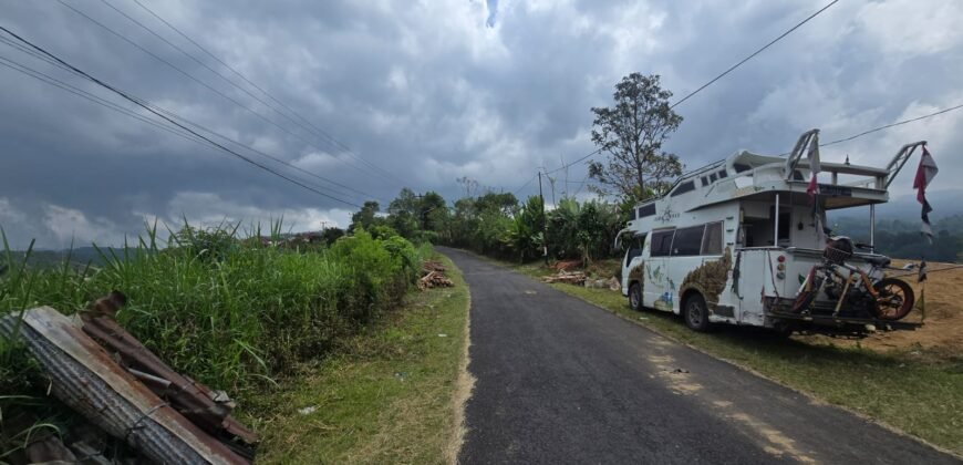 Tanah Kebun View Bukit dan Lembah di Daerah Kintamani Bali