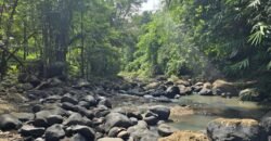 Tanah los sungai luasan kecil zona kuning pemukiman penduduk