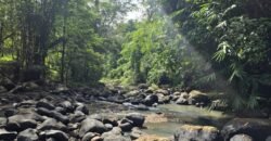 Tanah los sungai luasan kecil zona kuning pemukiman penduduk