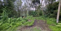 Tanah kebun sangat langka view air terjun dan los sungai