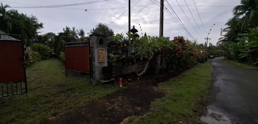 Tanah view los pantai Jembrana