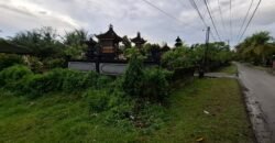 Tanah kebun los pantai tempat bermain surfing di jembrana