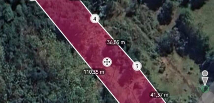 Tanah kebun los sungai dekat dengan pantai